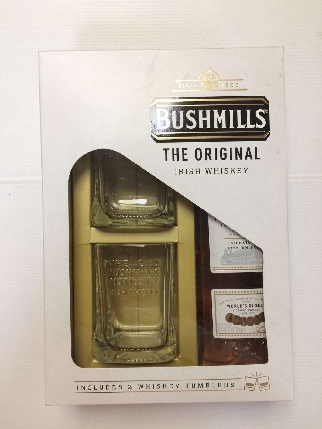 BUSHMILLS ORIGINAL IRISH WHISKEY GLASS PACK