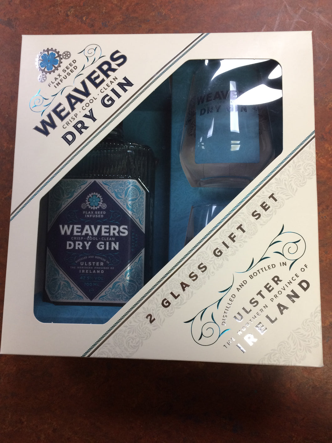 Weavers Dry Gin Glass Pack